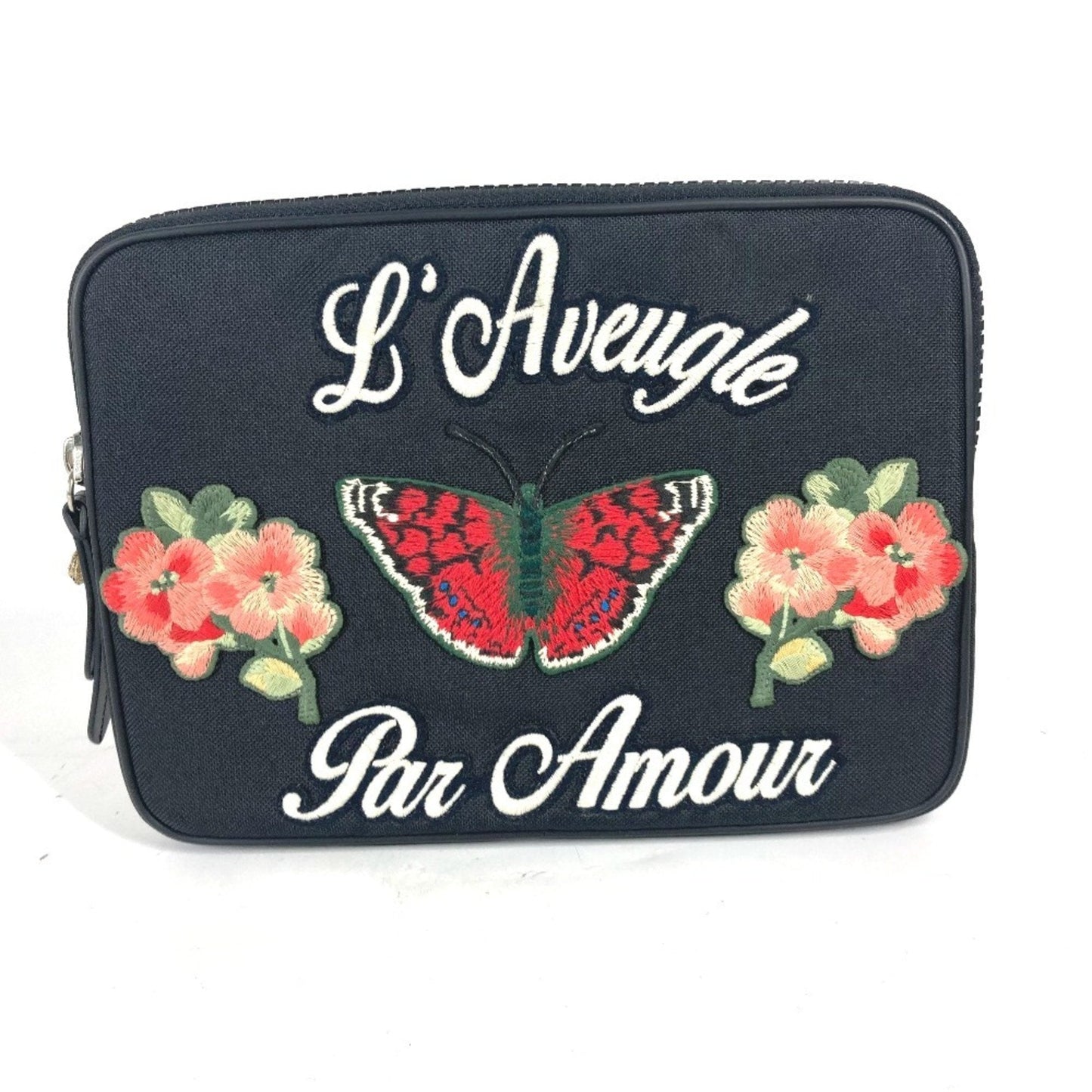 Gucci   Nylon Clutch Bag Pouch