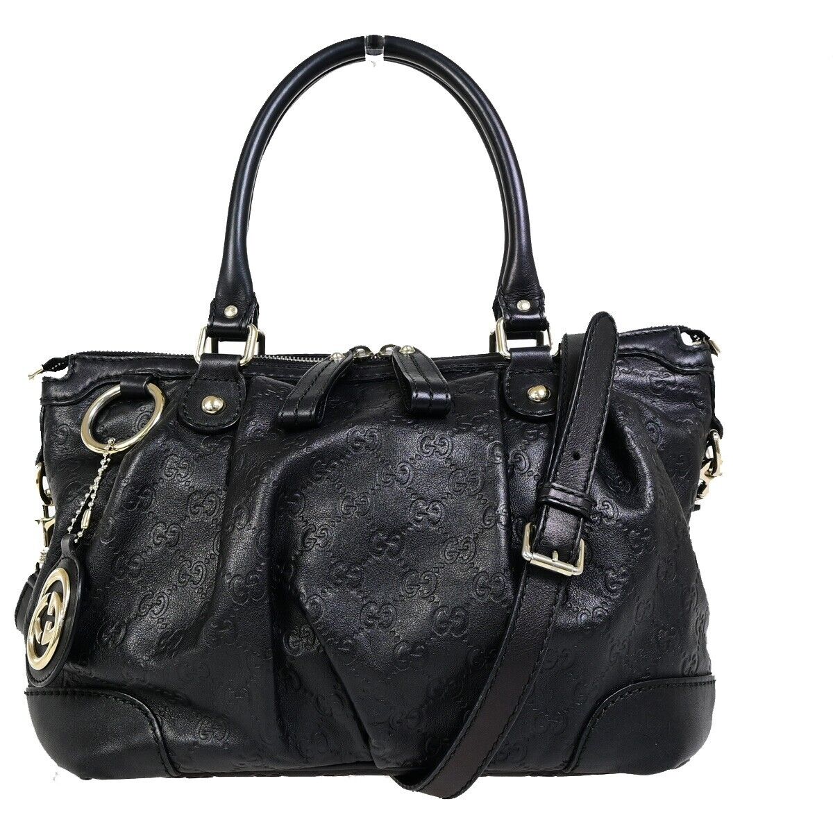 Gucci Sukey  Leather Handbag ()