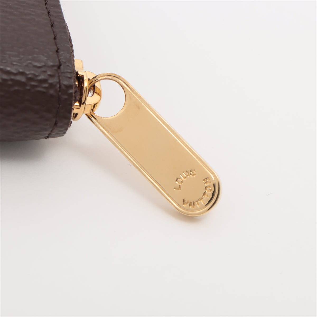 Louis Vuitton Monogram Giant Zippyr Coin Pearce M69354 Brown Coin Case  Reaction