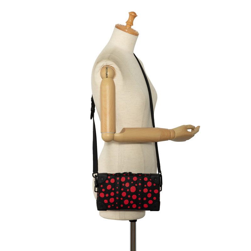 Louis Vuitton M81905 Black Red Leather  Louis Vuitton M81905 Black Red Leather Lady Louis Vuitton