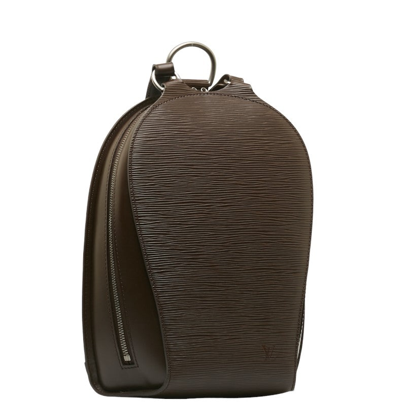 Louis Vuitton Epi Mavion Rucksack M5223D Mocha Brown Leather  Louis Vuitton