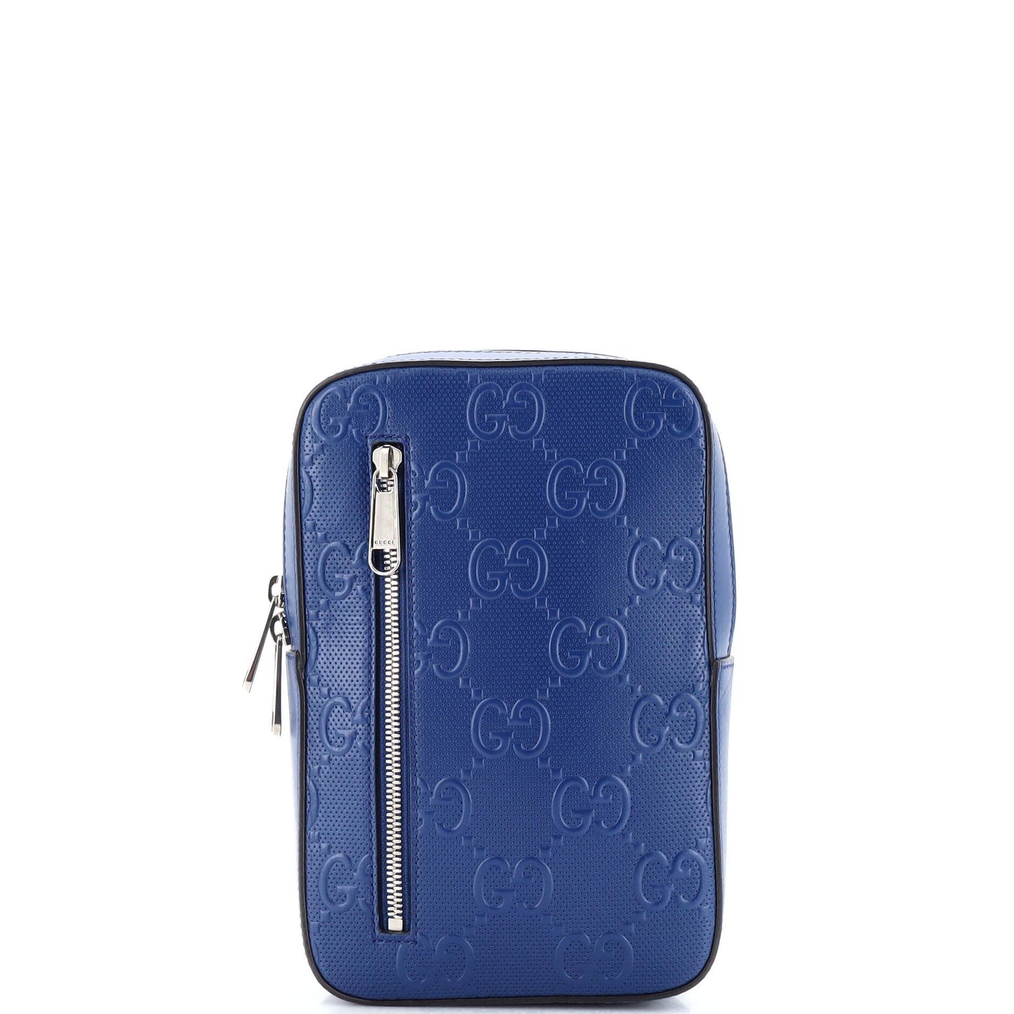 Luxury Gucci Trending 2025 Sling Backpack GG Embossed Perforated Leather