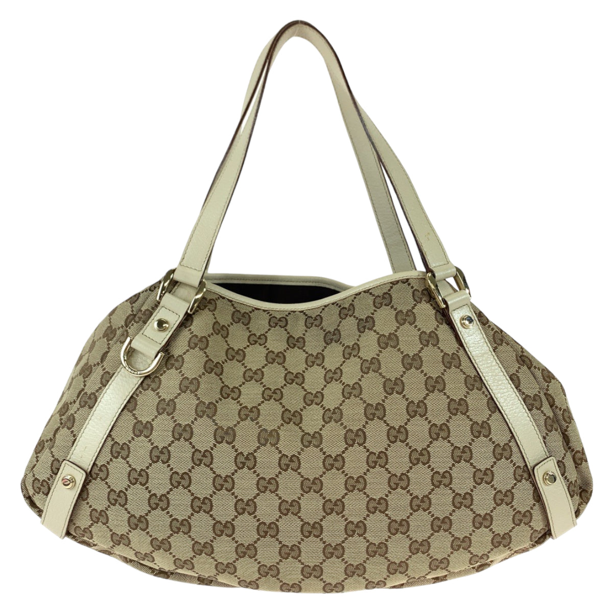 Luxury Gucci Trending 2025 GG Canvas/Leather Abbey Shoulder Bag