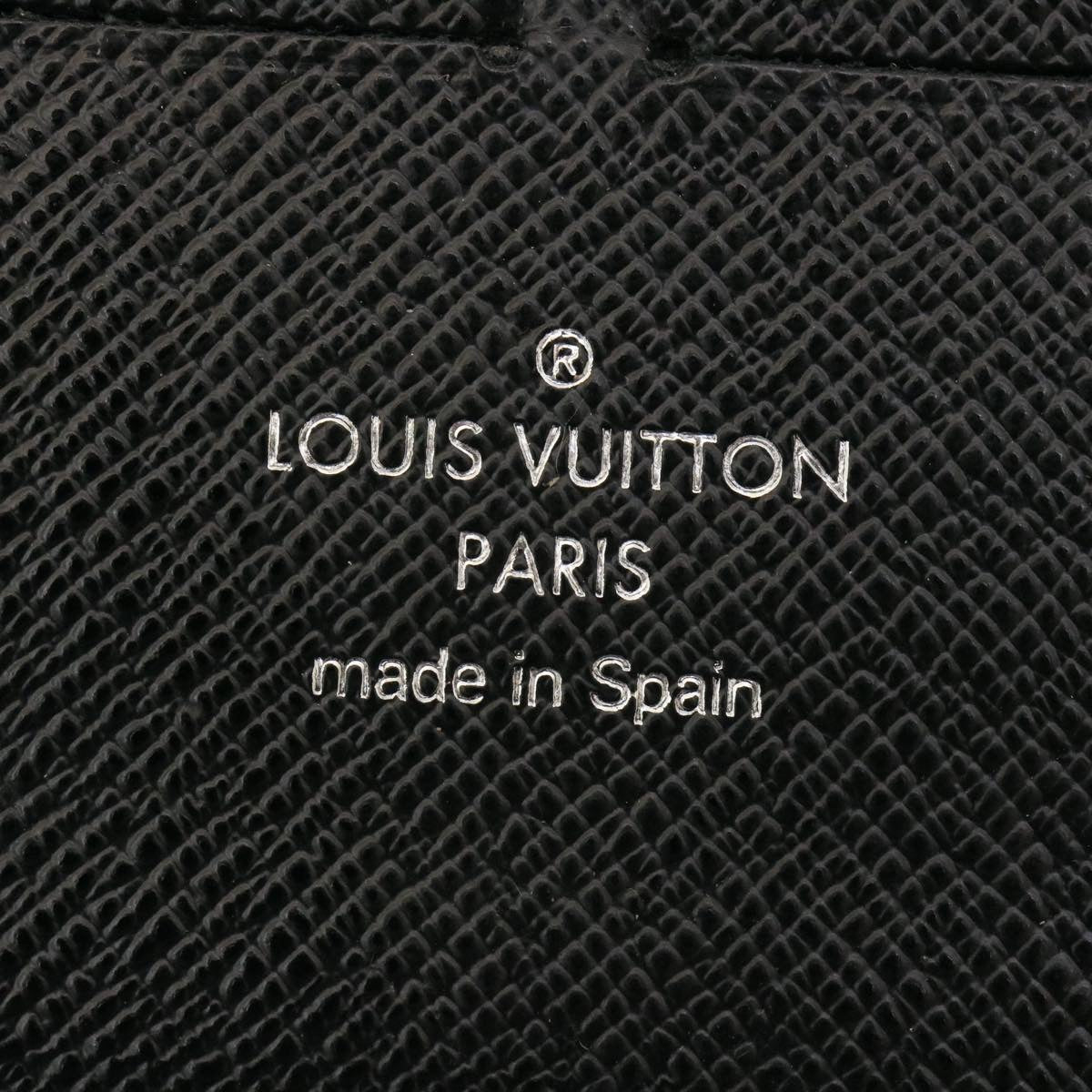 LOUIS VUITTON Epi Zippy Organizer Long Wallet Black M63852 LV ac130