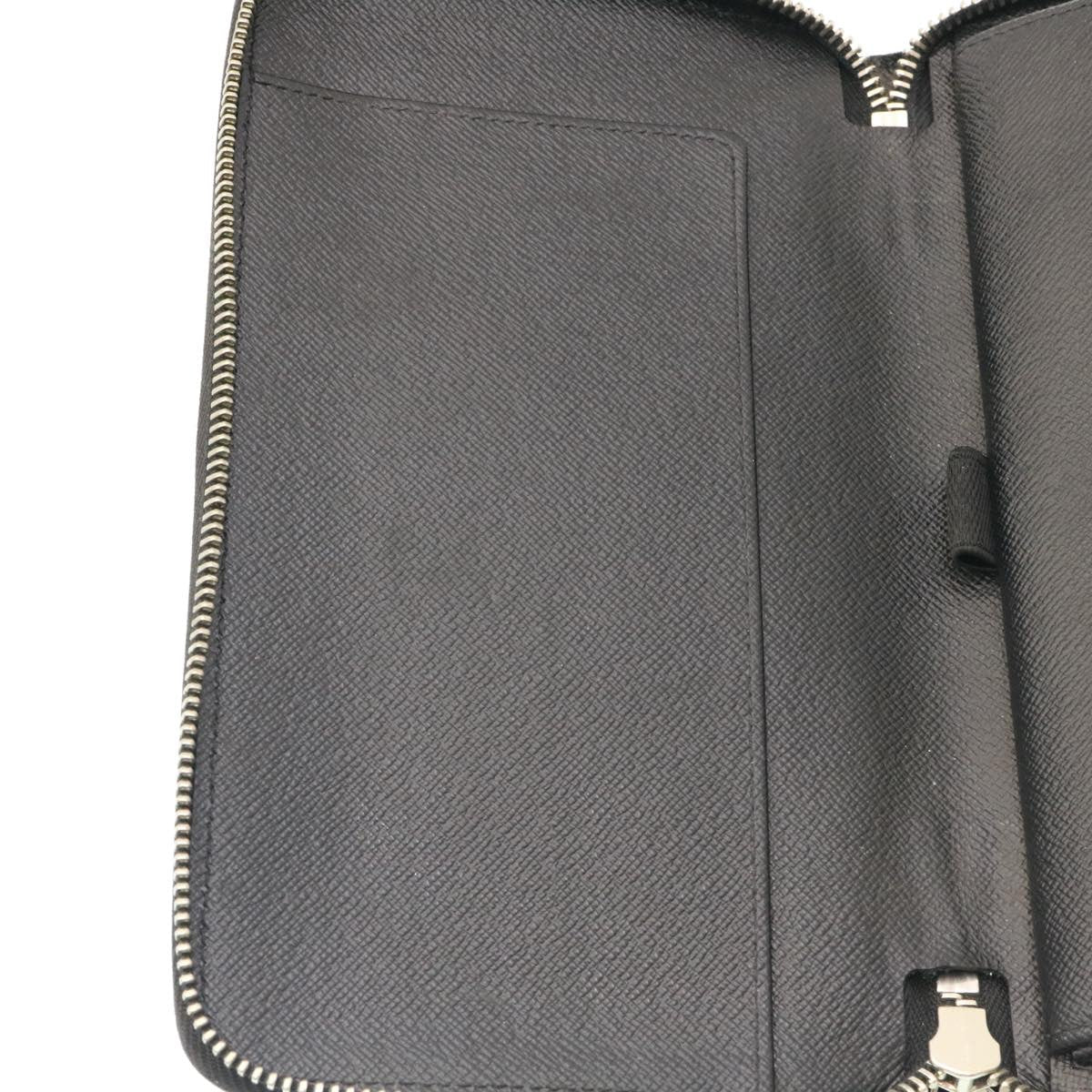 LOUIS VUITTON Epi Zippy Organizer Long Wallet Black M63852 LV ac130