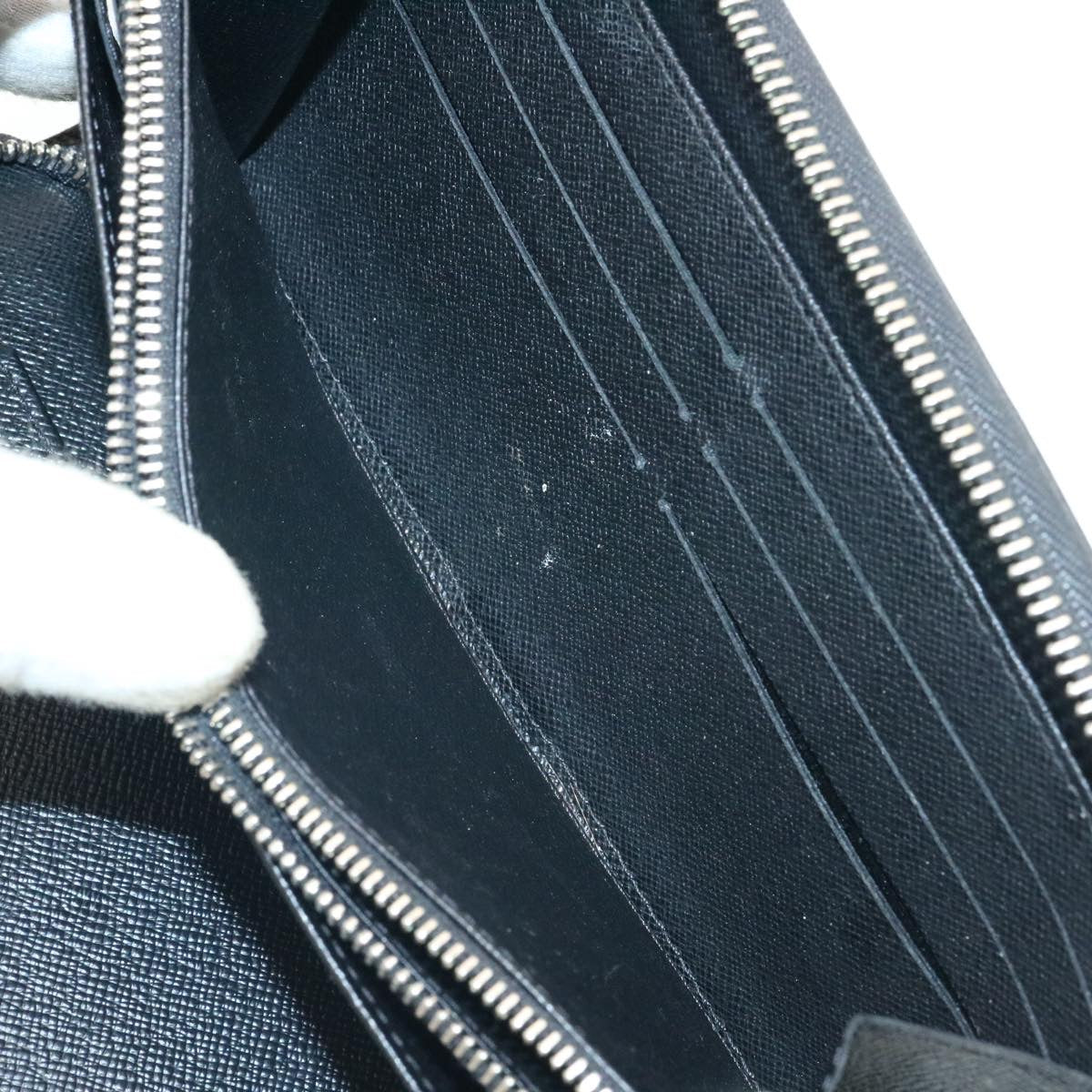 LOUIS VUITTON Epi Zippy Organizer Long Wallet Black M63852 LV ac130