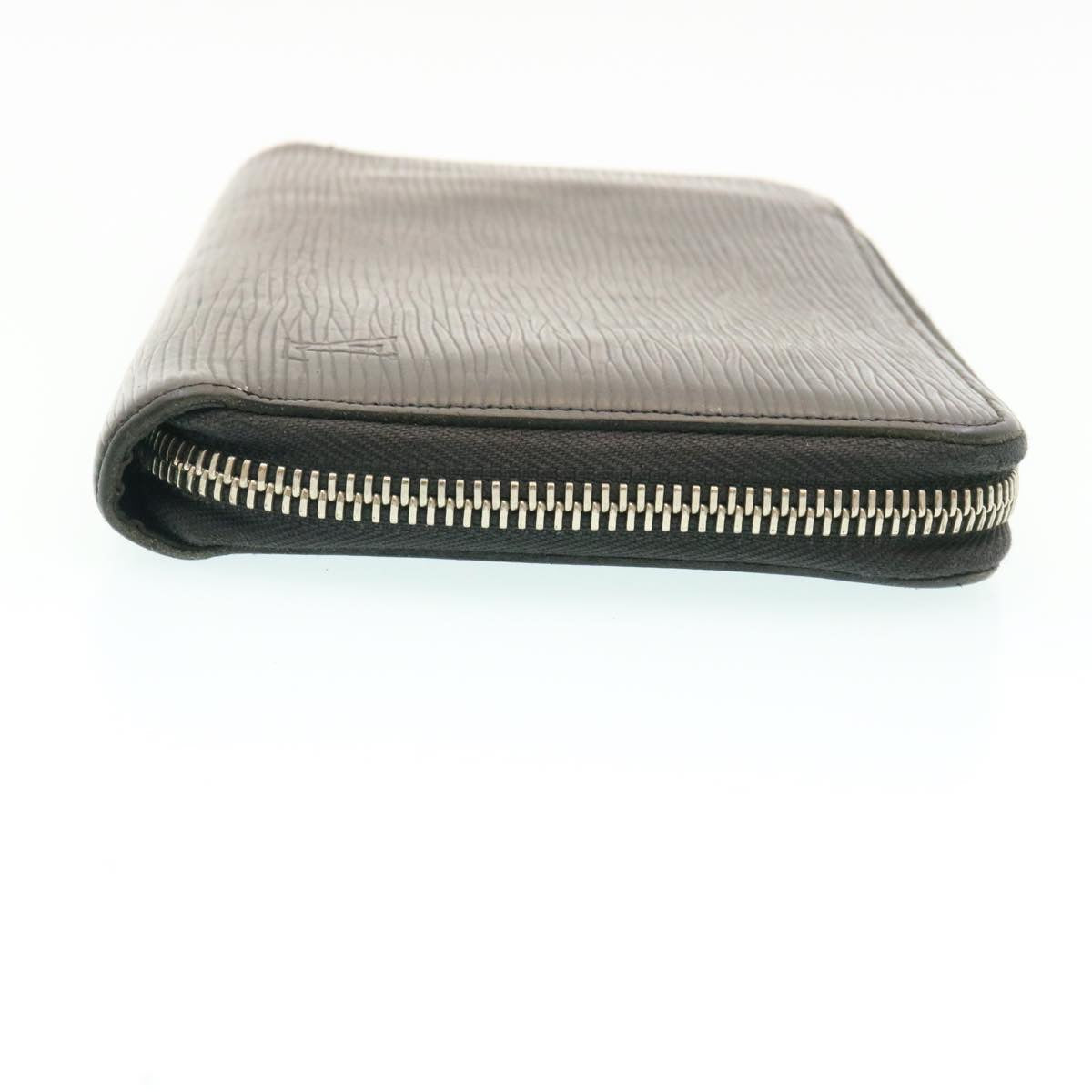 LOUIS VUITTON Epi Zippy Organizer Long Wallet Black M63852 LV ac130