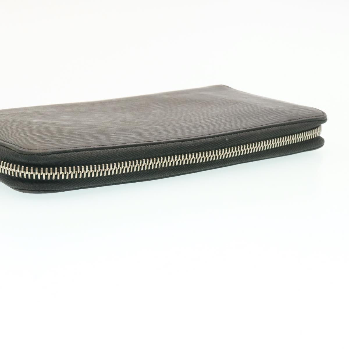 LOUIS VUITTON Epi Zippy Organizer Long Wallet Black M63852 LV ac130