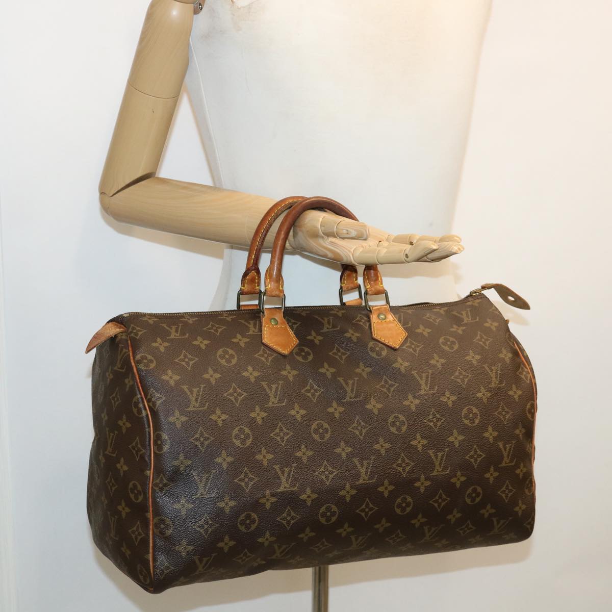 LOUIS VUITTON Monogram Speedy 40 Hand Bag M41522 LV ac1321