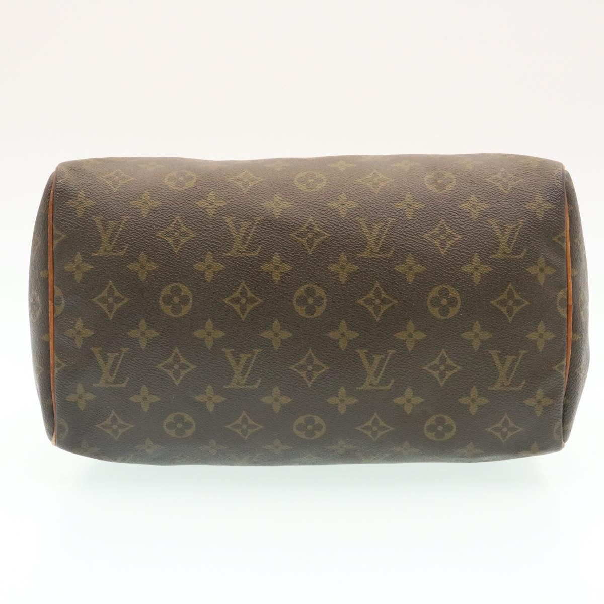 LOUIS VUITTON Monogram Speedy 30 Hand Bag M41526 LV ac139