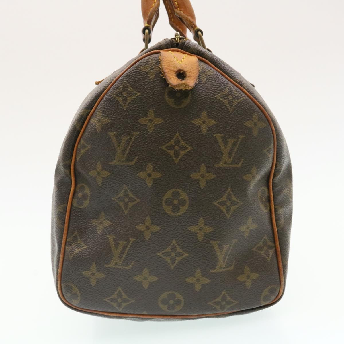 LOUIS VUITTON Monogram Speedy 30 Hand Bag M41526 LV ac139