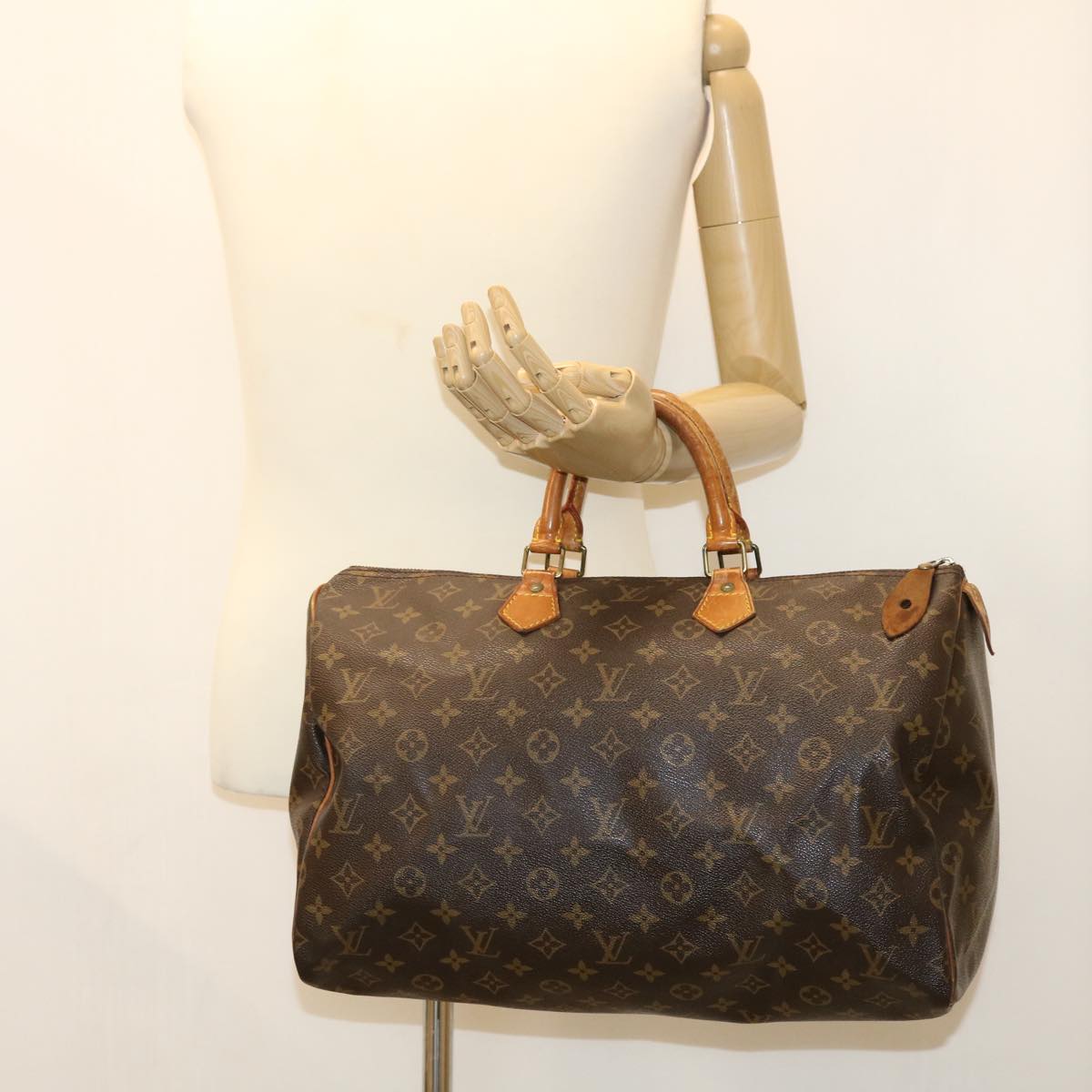 LOUIS VUITTON Monogram Speedy 40 Hand Bag M41522 LV ac1400