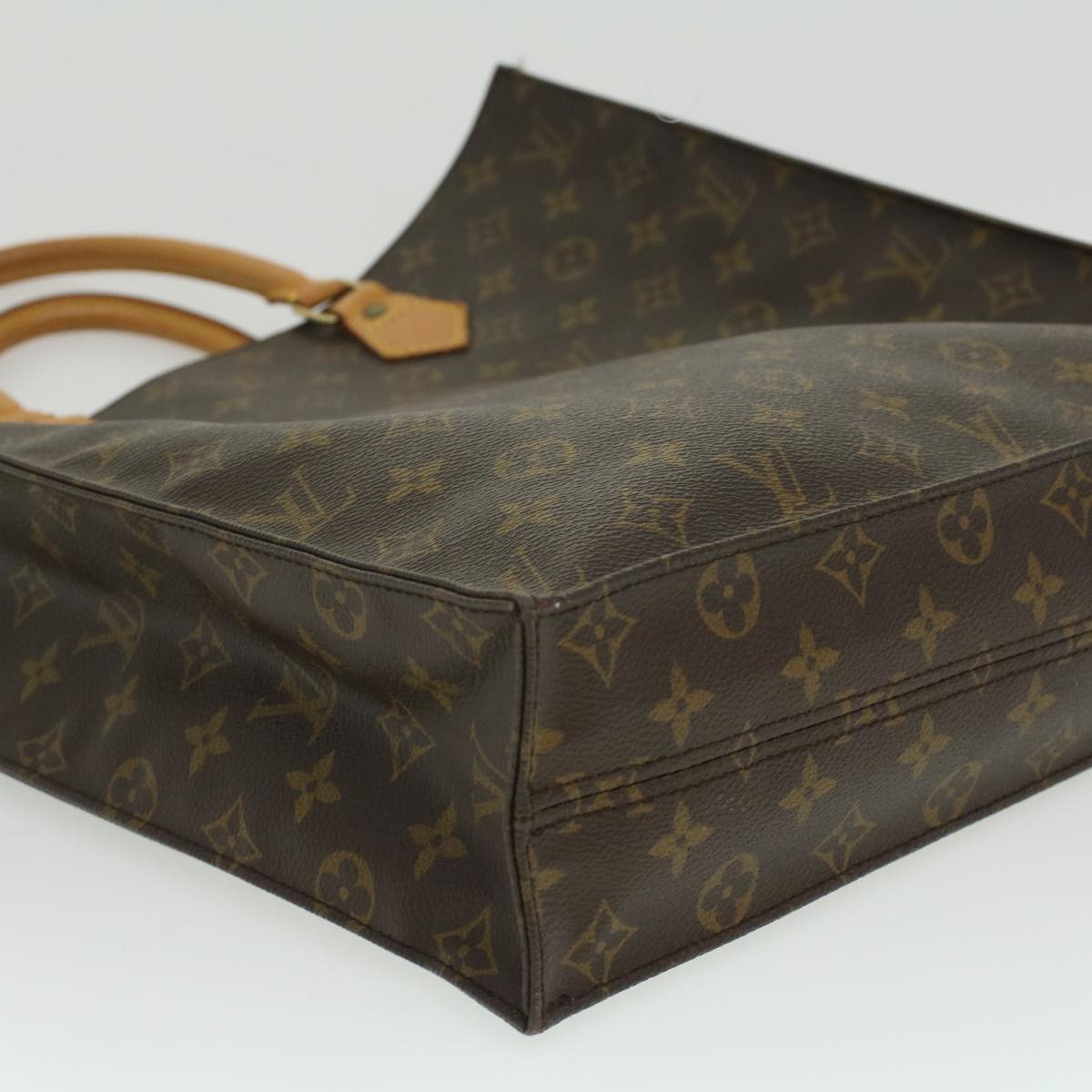 LOUIS VUITTON Monogram Sac Plat Hand Bag M51140 LV ac1466