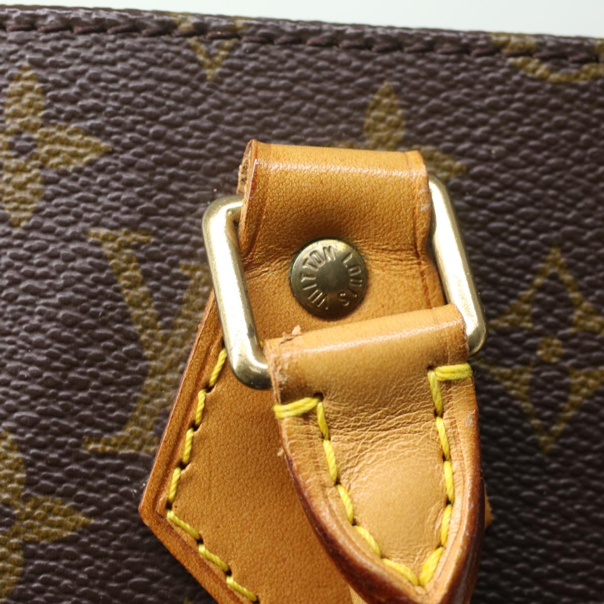 LOUIS VUITTON Monogram Sac Plat Hand Bag M51140 LV ac1466