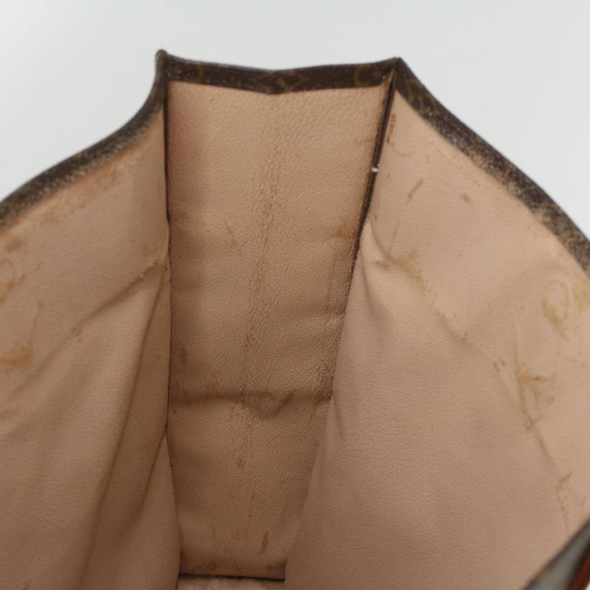 LOUIS VUITTON Monogram Sac Plat Hand Bag M51140 LV ac1466