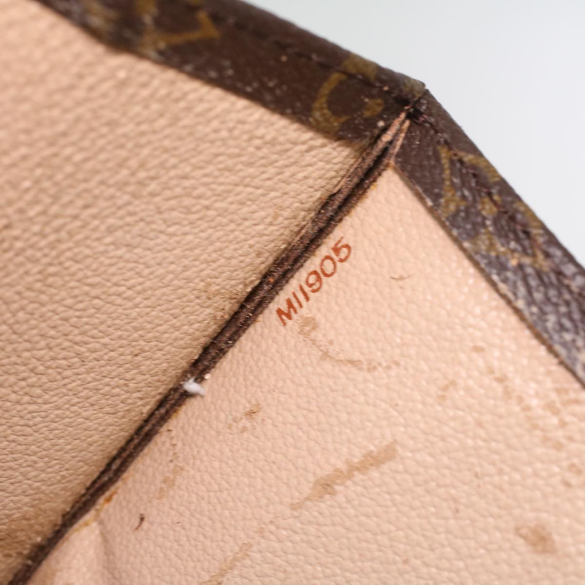 LOUIS VUITTON Monogram Sac Plat Hand Bag M51140 LV ac1466