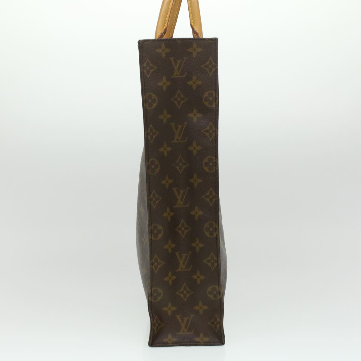 LOUIS VUITTON Monogram Sac Plat Hand Bag M51140 LV ac1466