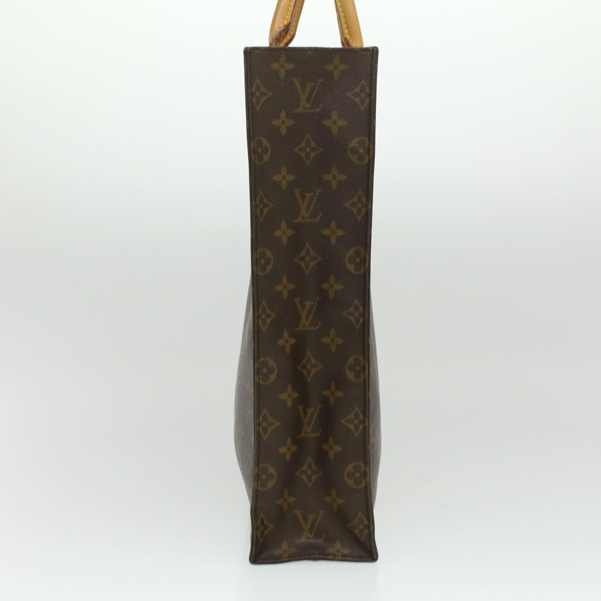 LOUIS VUITTON Monogram Sac Plat Hand Bag M51140 LV ac1466