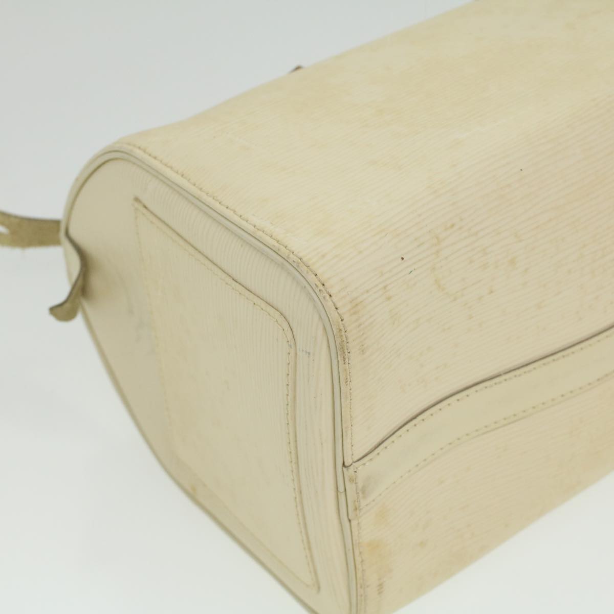 LOUIS VUITTON Epi Speedy 25 Hand Bag Ivory M5923J LV ac1525