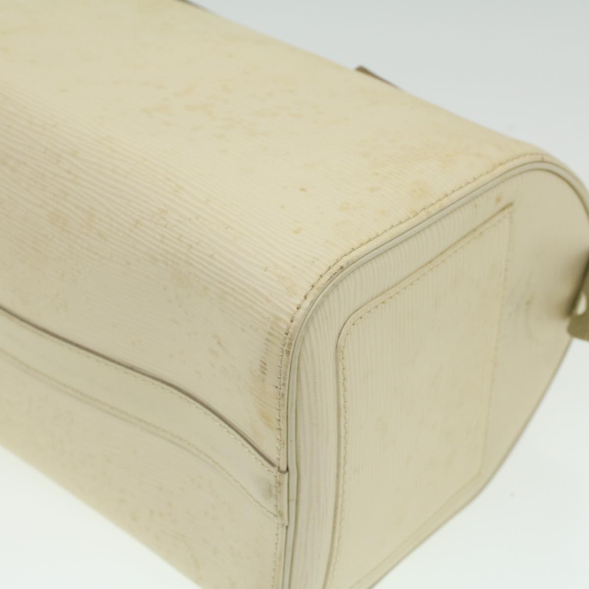 LOUIS VUITTON Epi Speedy 25 Hand Bag Ivory M5923J LV ac1525