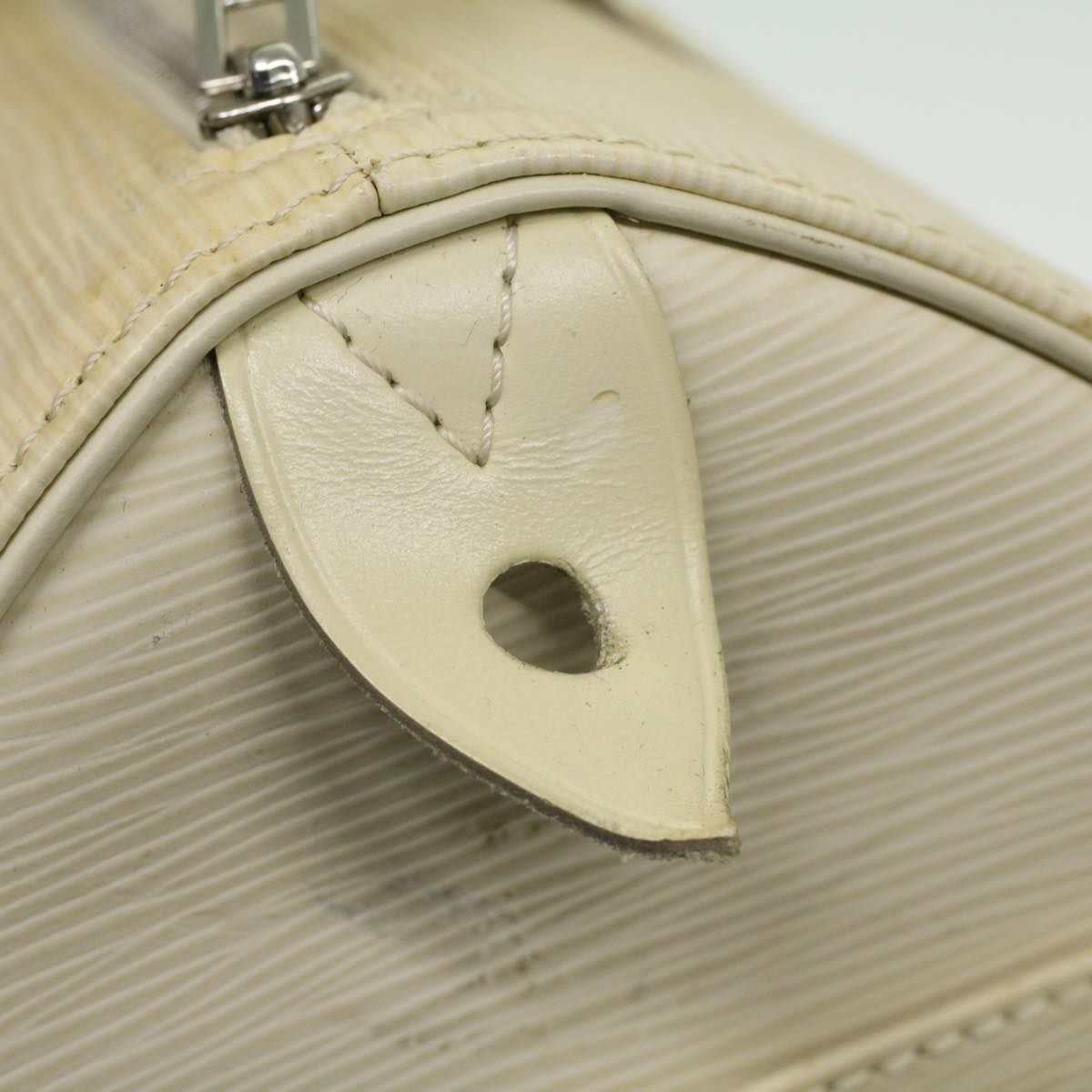 LOUIS VUITTON Epi Speedy 25 Hand Bag Ivory M5923J LV ac1525