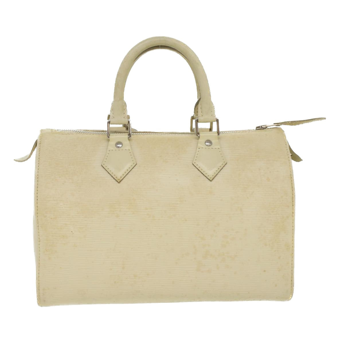 LOUIS VUITTON Epi Speedy 25 Hand Bag Ivory M5923J LV ac1525