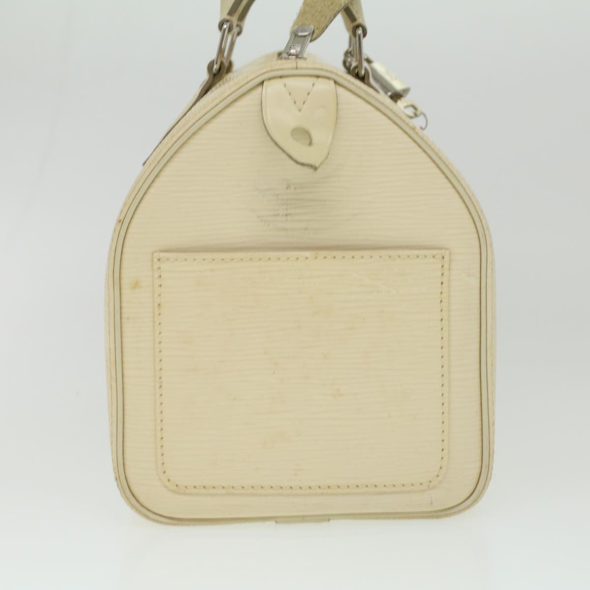 LOUIS VUITTON Epi Speedy 25 Hand Bag Ivory M5923J LV ac1525