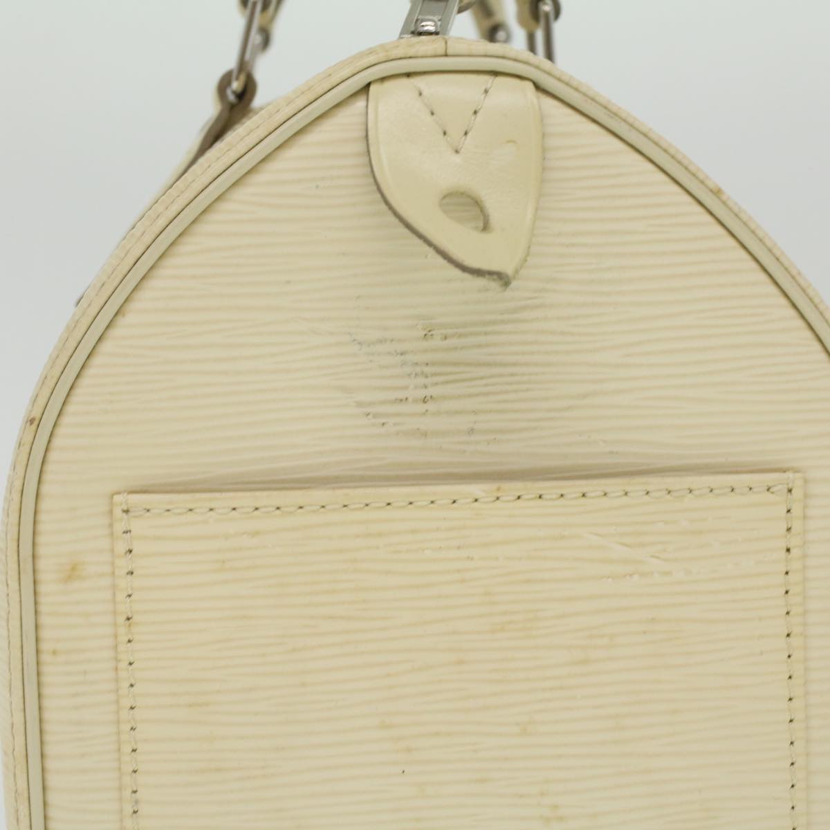 LOUIS VUITTON Epi Speedy 25 Hand Bag Ivory M5923J LV ac1525