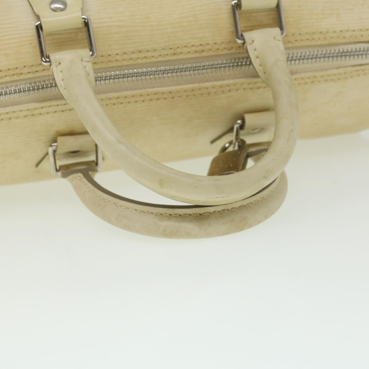 LOUIS VUITTON Epi Speedy 25 Hand Bag Ivory M5923J LV ac1525