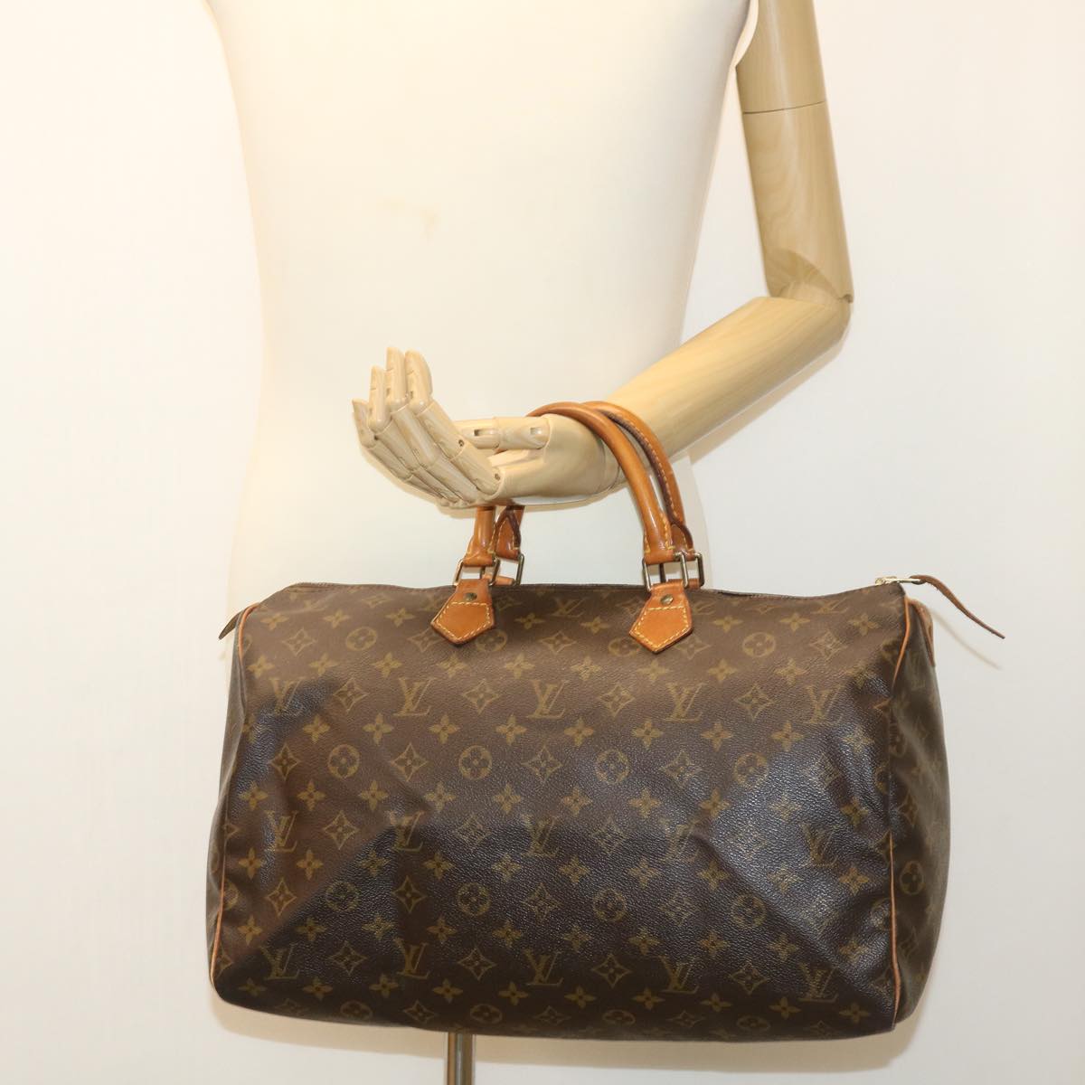 LOUIS VUITTON Monogram Speedy 40 Hand Bag M41522 LV ac1552