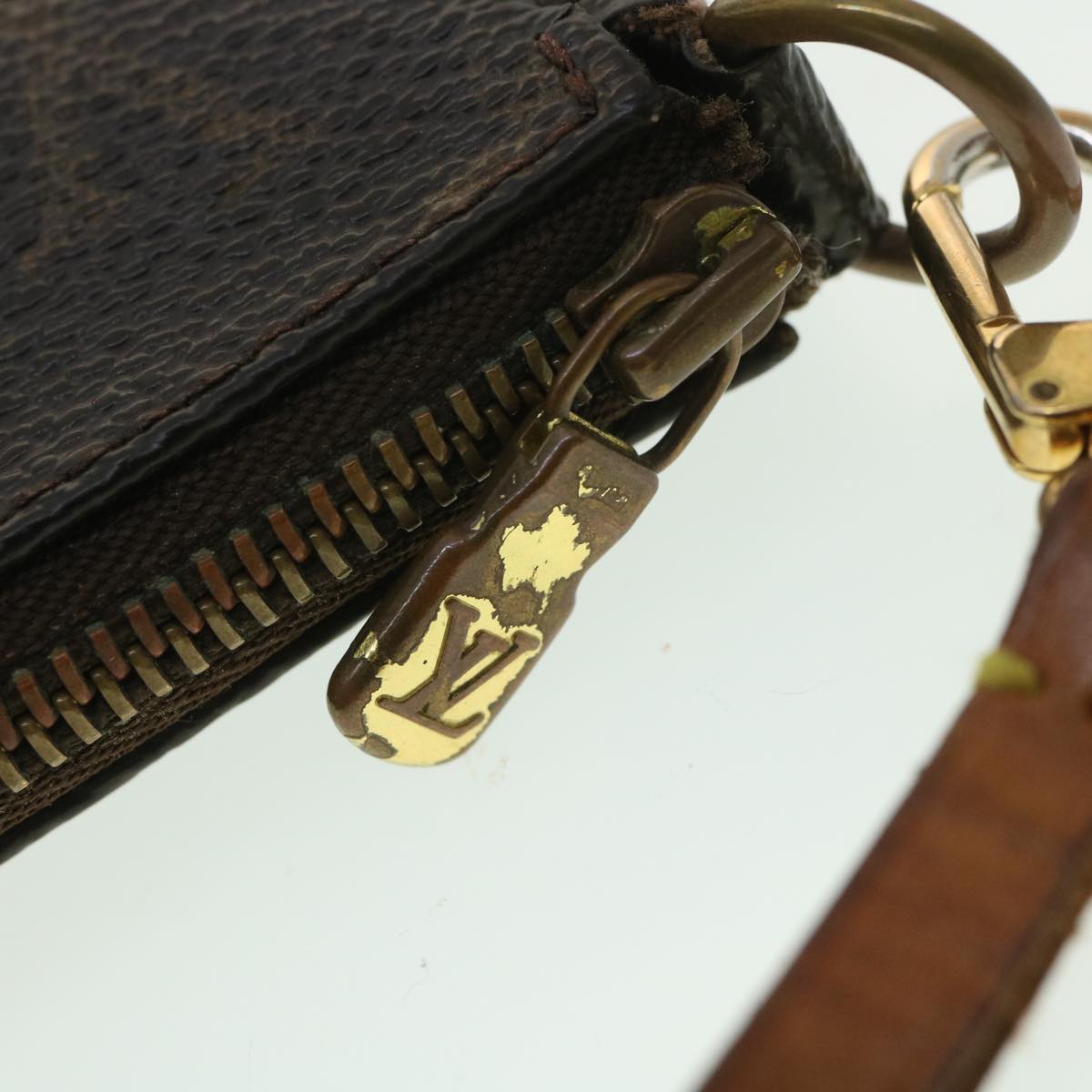 LOUIS VUITTON Monogram Pochette Accessoires Pouch M51980 LV ac1659