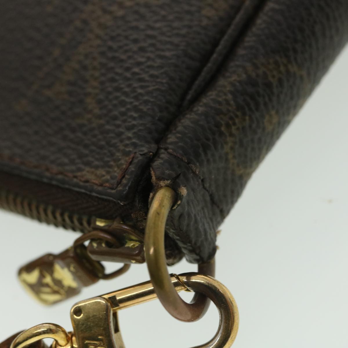 LOUIS VUITTON Monogram Pochette Accessoires Pouch M51980 LV ac1659