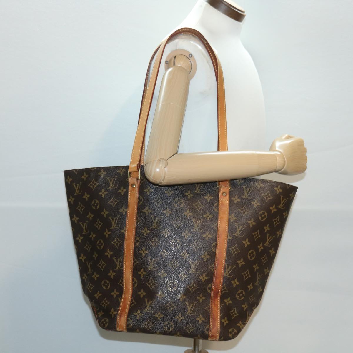 LOUIS VUITTON Monogram Sac Shopping Tote Bag M51108 LV ac1711