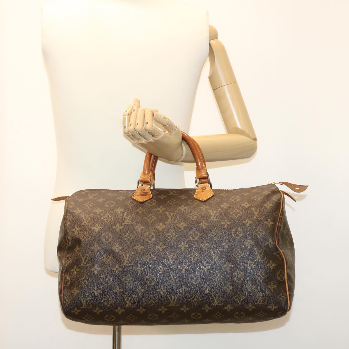 LOUIS VUITTON Monogram Speedy 40 Hand Bag M41522 LV ac1732