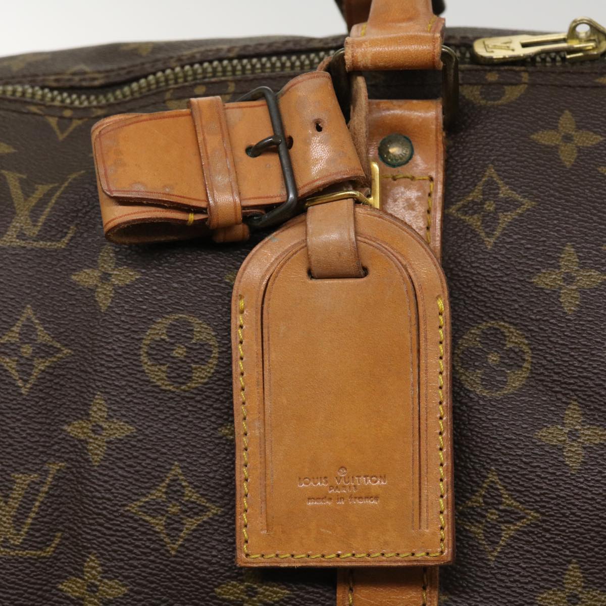LOUIS VUITTON Monogram Keepall 55 Boston Bag M41424 LV ac1831