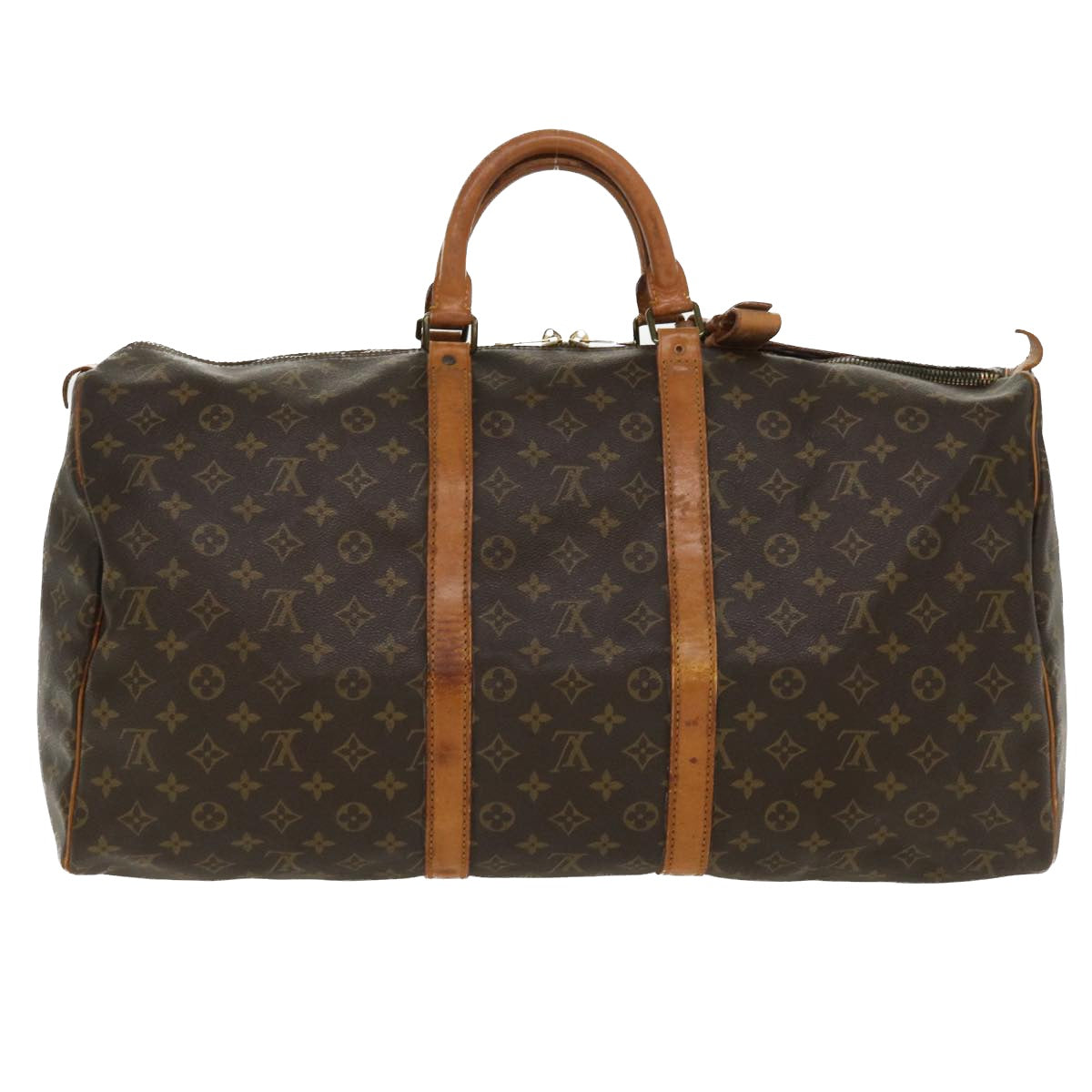 LOUIS VUITTON Monogram Keepall 55 Boston Bag M41424 LV ac1831