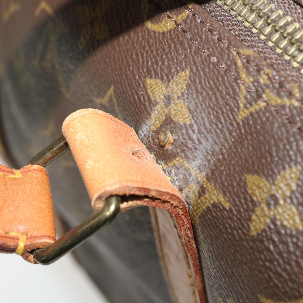LOUIS VUITTON Monogram Keepall 55 Boston Bag M41424 LV ac1831