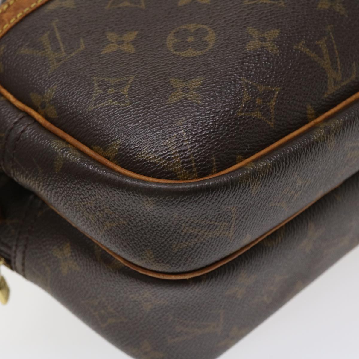 LOUIS VUITTON Monogram Reporter PM Shoulder Bag M45254 LV ac1876