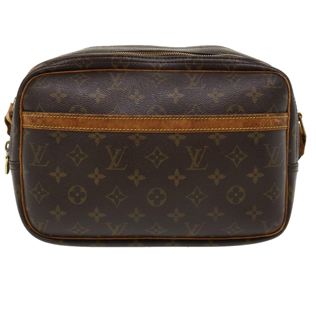 LOUIS VUITTON Monogram Reporter PM Shoulder Bag M45254 LV ac1876