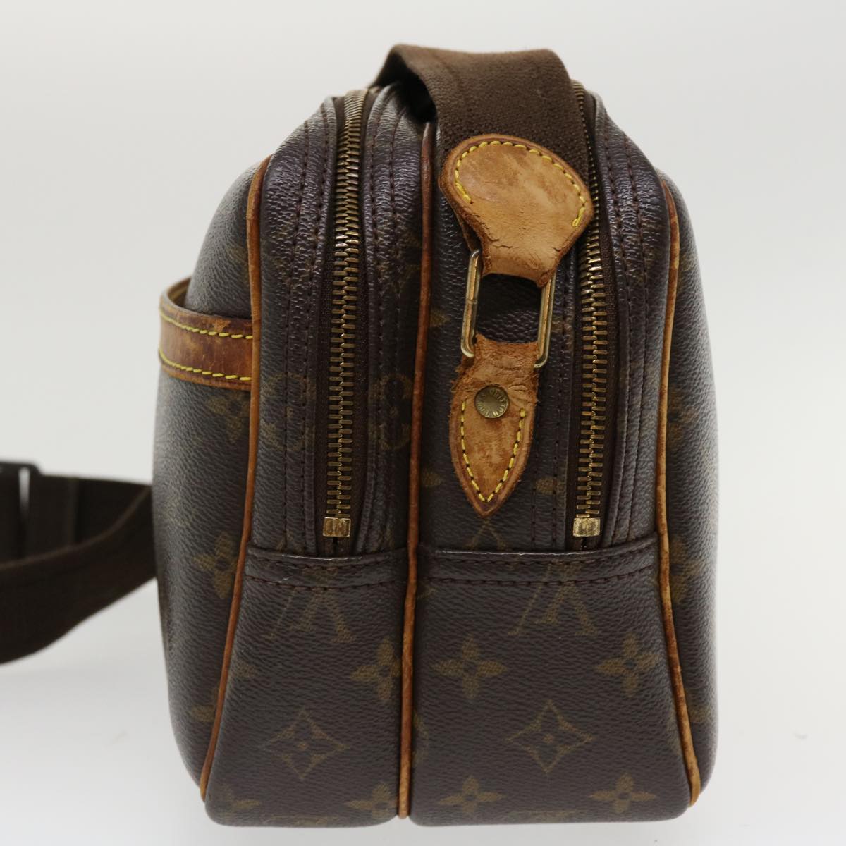 LOUIS VUITTON Monogram Reporter PM Shoulder Bag M45254 LV ac1876