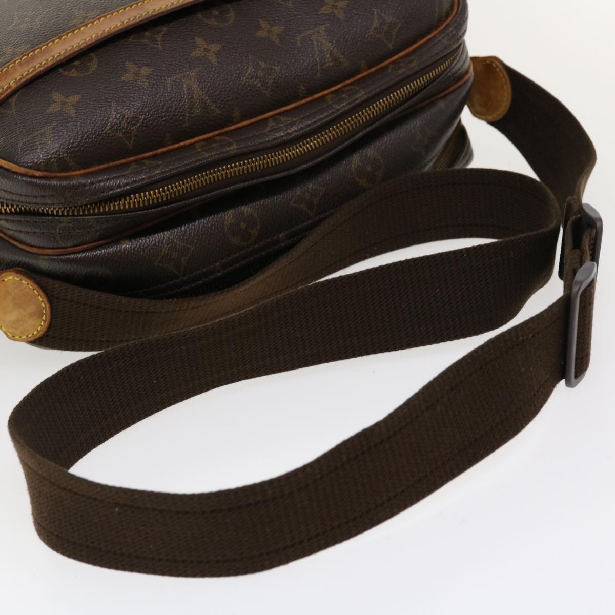 LOUIS VUITTON Monogram Reporter PM Shoulder Bag M45254 LV ac1876