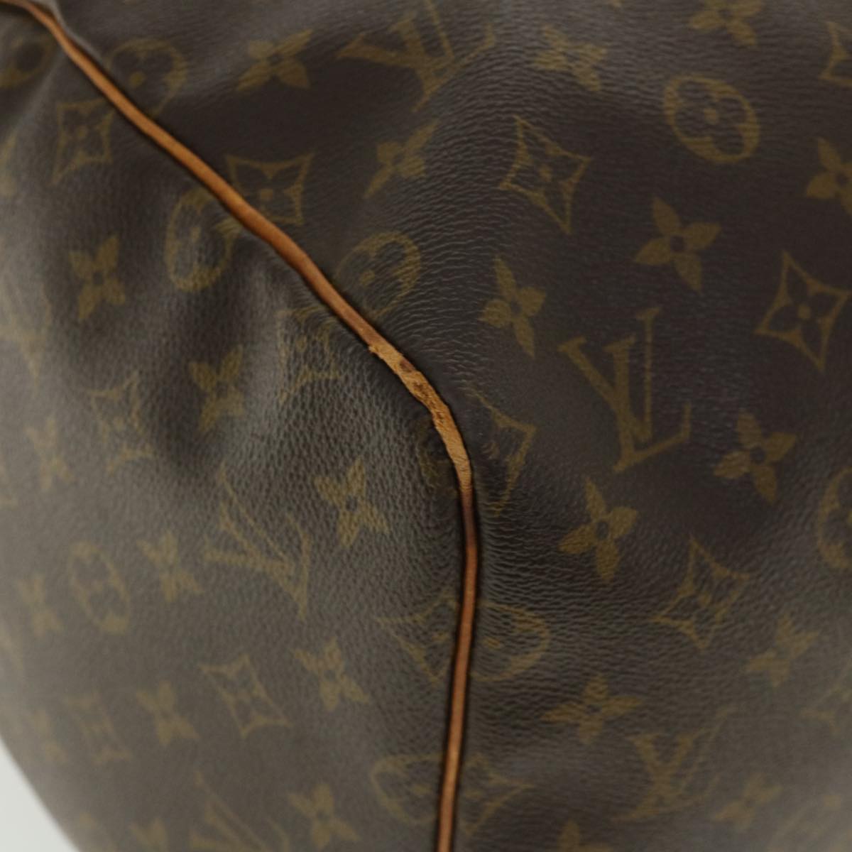 LOUIS VUITTON Monogram Keepall 55 Boston Bag M41424 LV ac1892