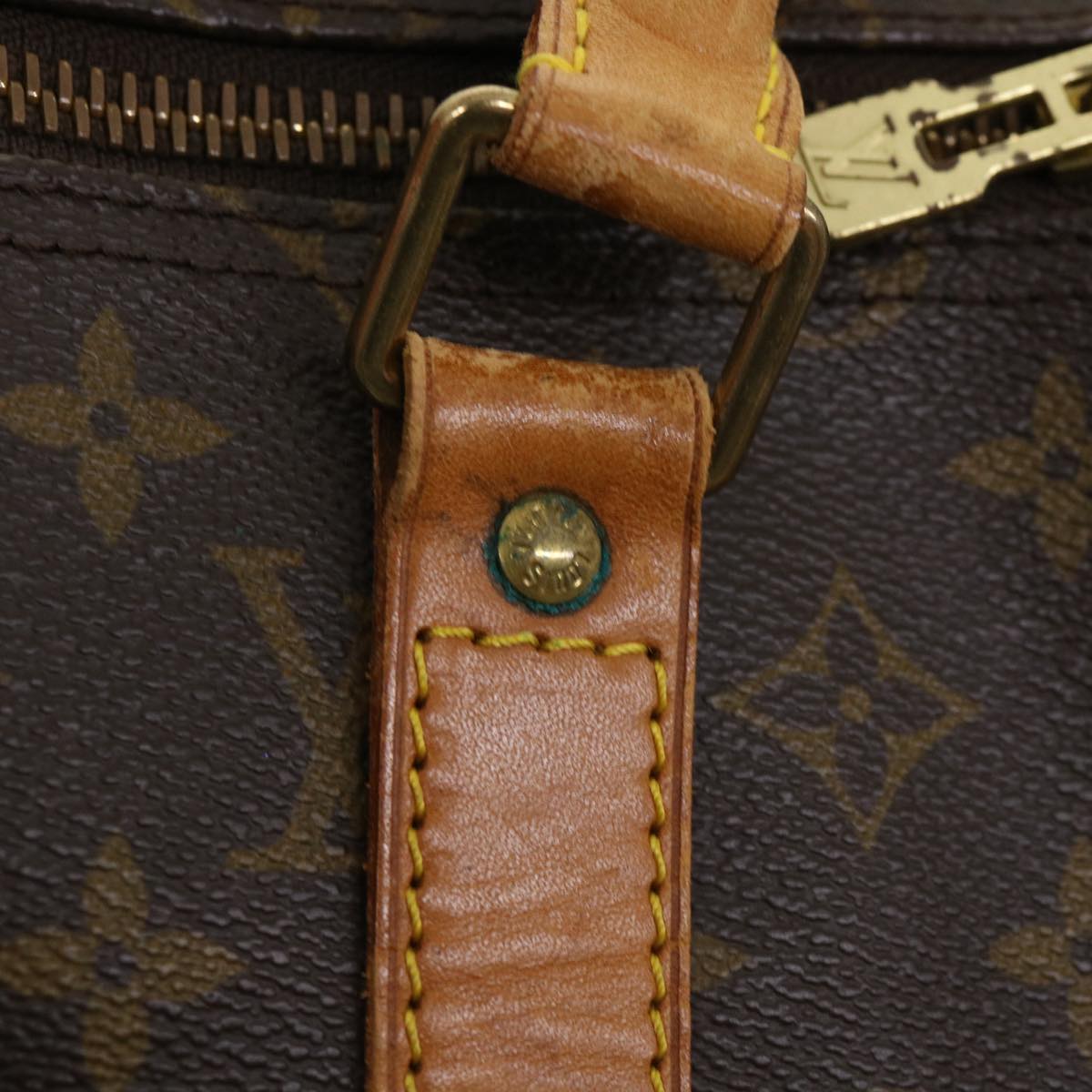 LOUIS VUITTON Monogram Keepall 55 Boston Bag M41424 LV ac1892