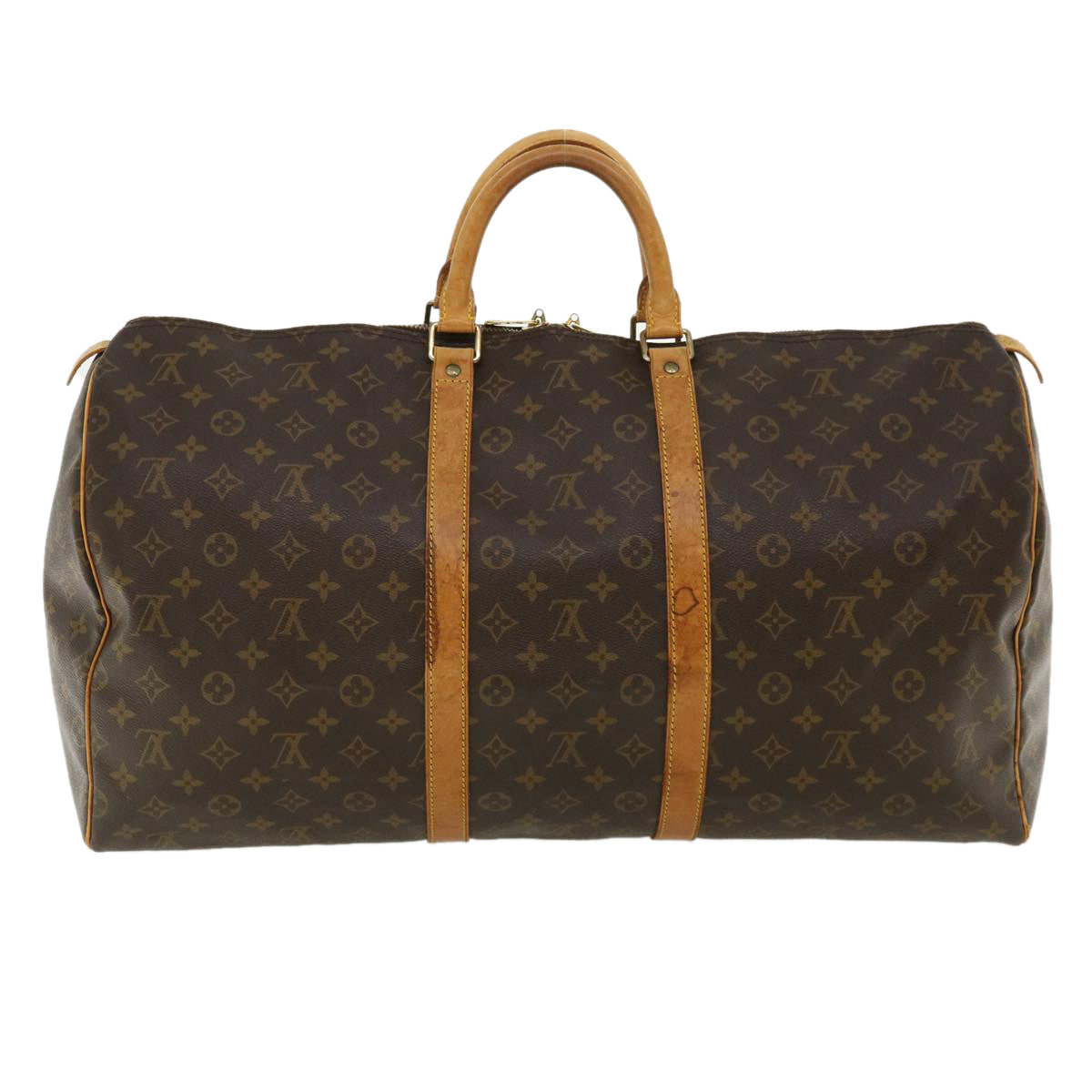 LOUIS VUITTON Monogram Keepall 55 Boston Bag M41424 LV ac1892