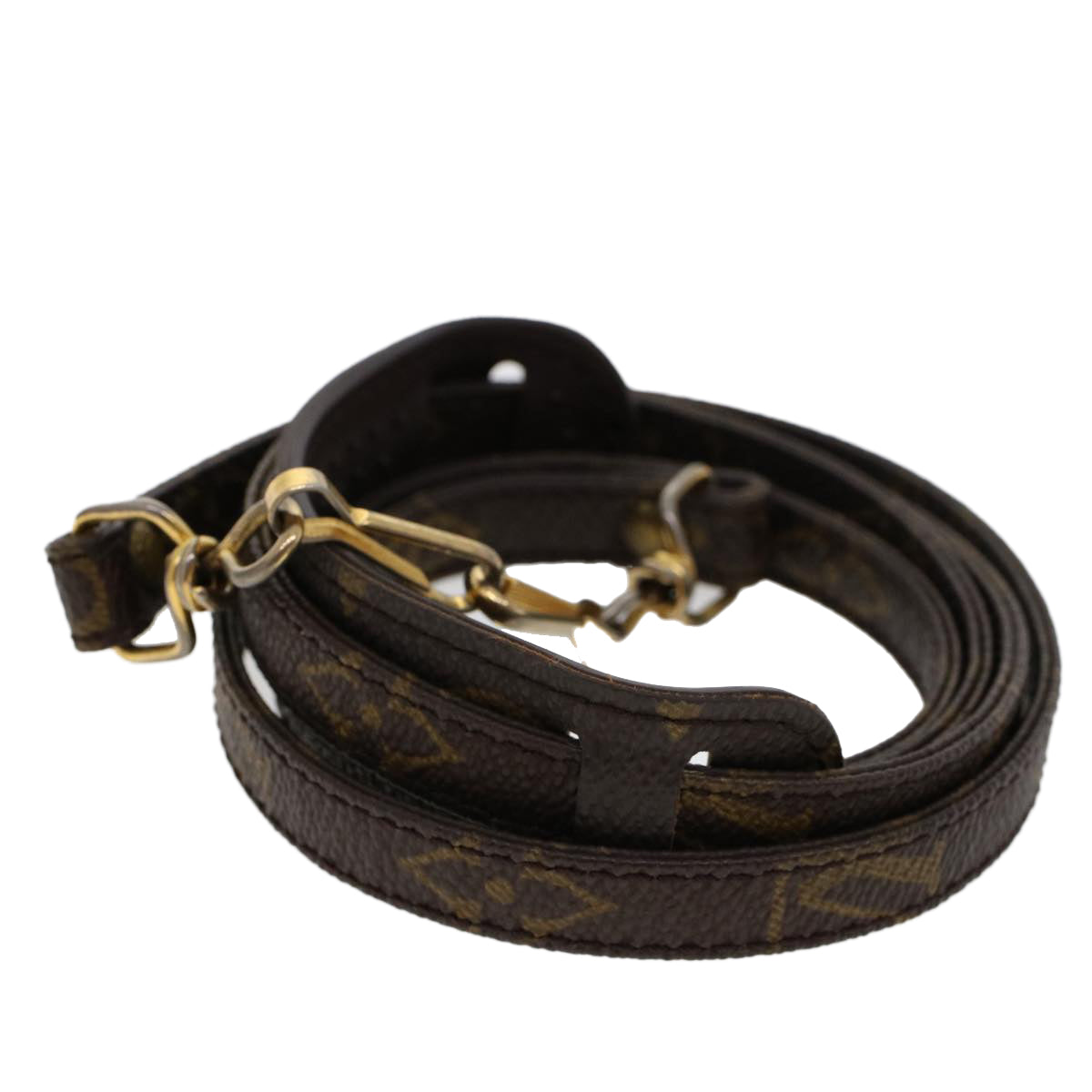 LOUIS VUITTON Monogram Shoulder Strap Vintage 46.5"" LV ac1954