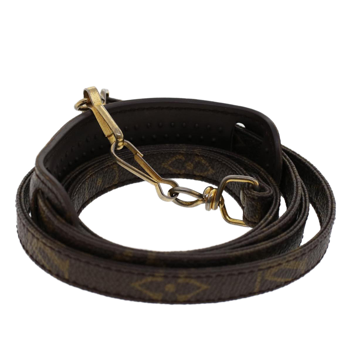 LOUIS VUITTON Monogram Shoulder Strap Vintage 46.5"" LV ac1954