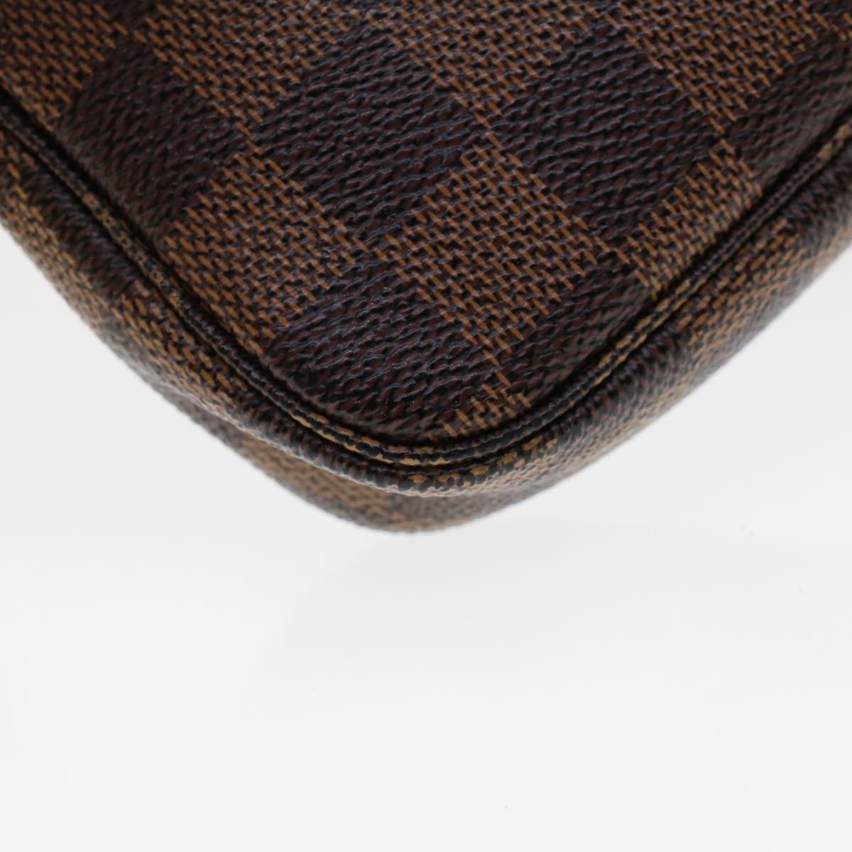 LOUIS VUITTON Damier Ebene T&B Mini Pochette Accessoires Pouch N58011 LV ac1964