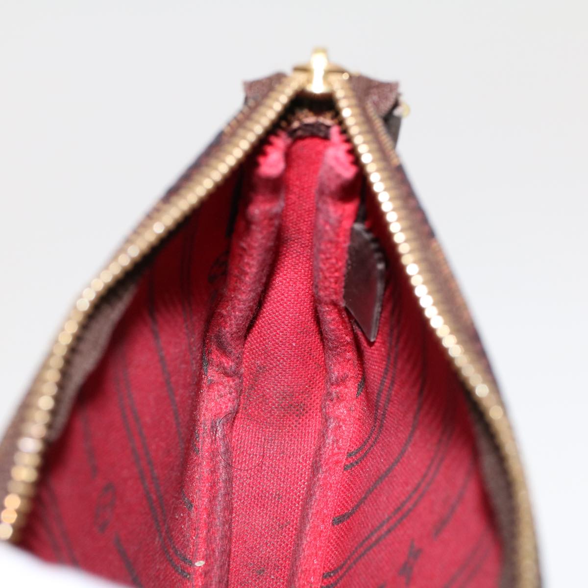 LOUIS VUITTON Damier Ebene T&B Mini Pochette Accessoires Pouch N58011 LV ac1964