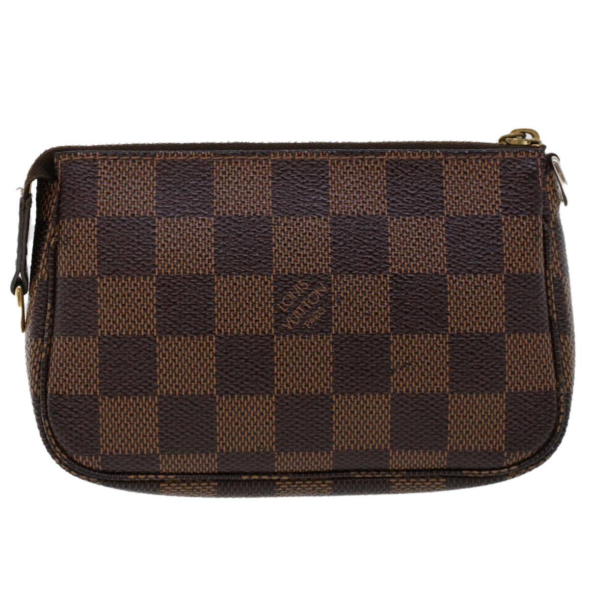 LOUIS VUITTON Damier Ebene T&B Mini Pochette Accessoires Pouch N58011 LV ac1964