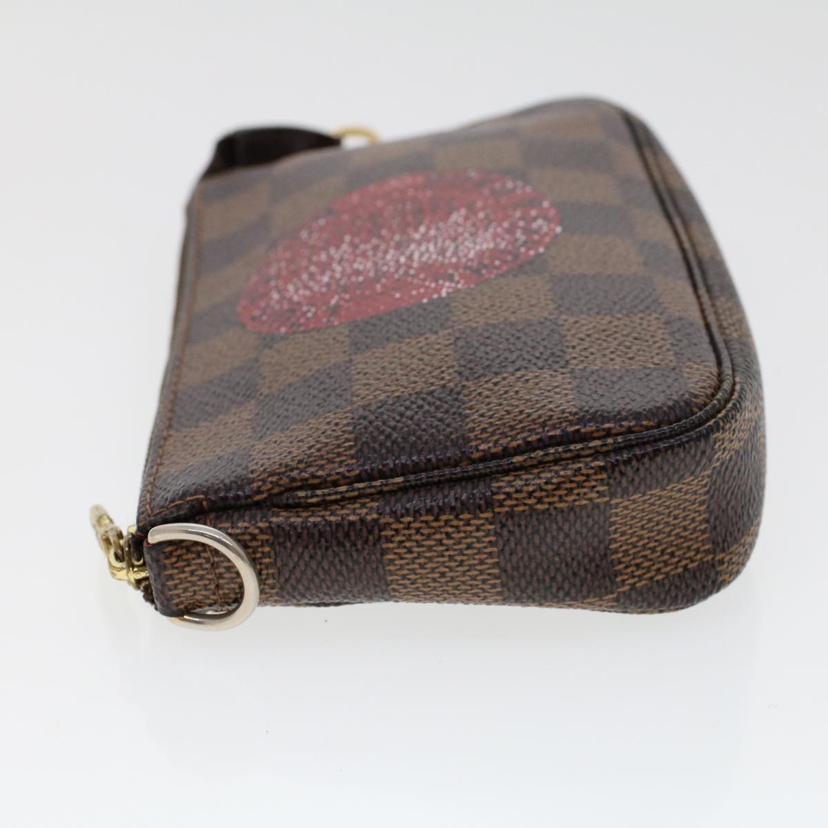 LOUIS VUITTON Damier Ebene T&B Mini Pochette Accessoires Pouch N58011 LV ac1964